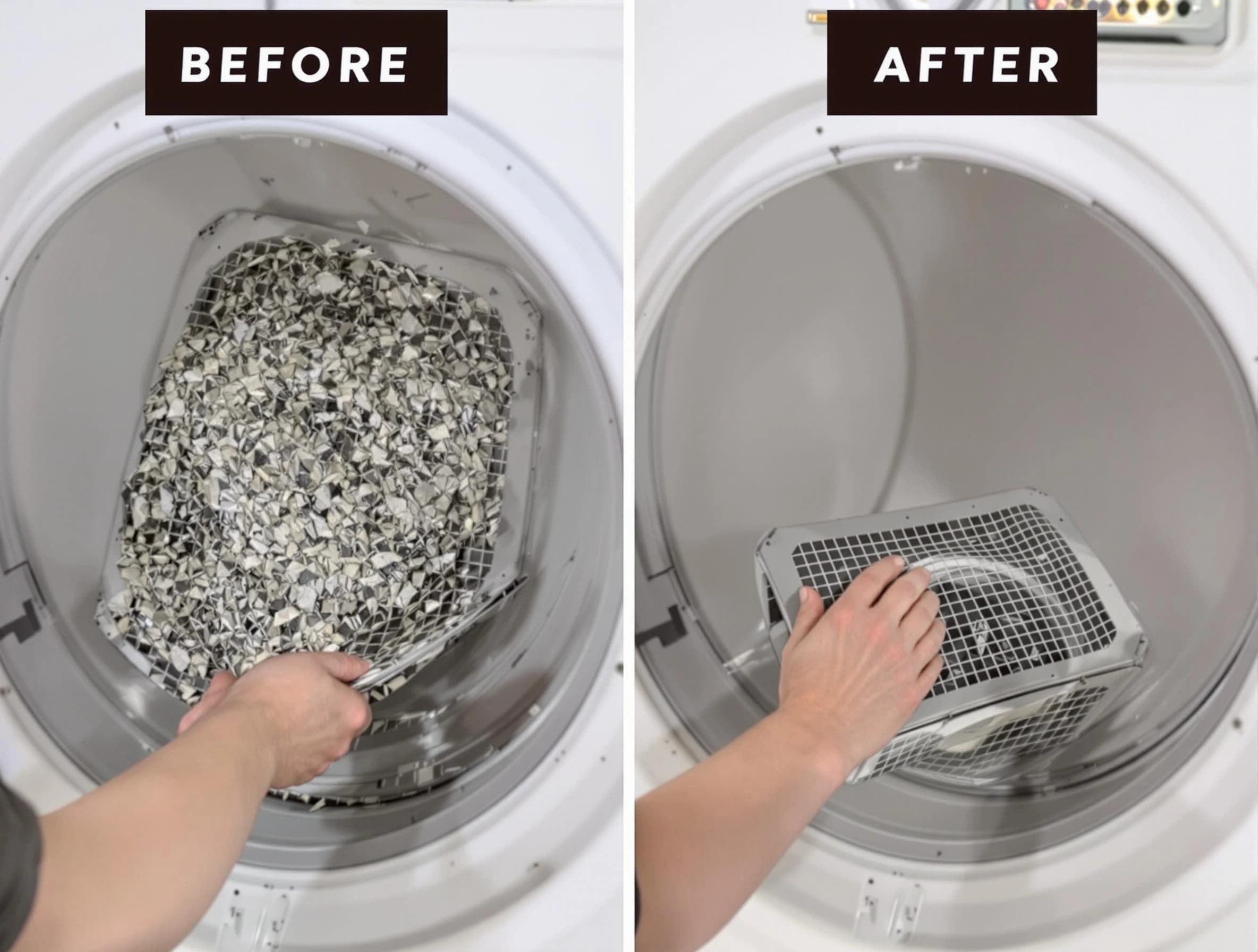 Professional lint trap cleaning by Norcross Dryer Vent Cleaning in Norcross
