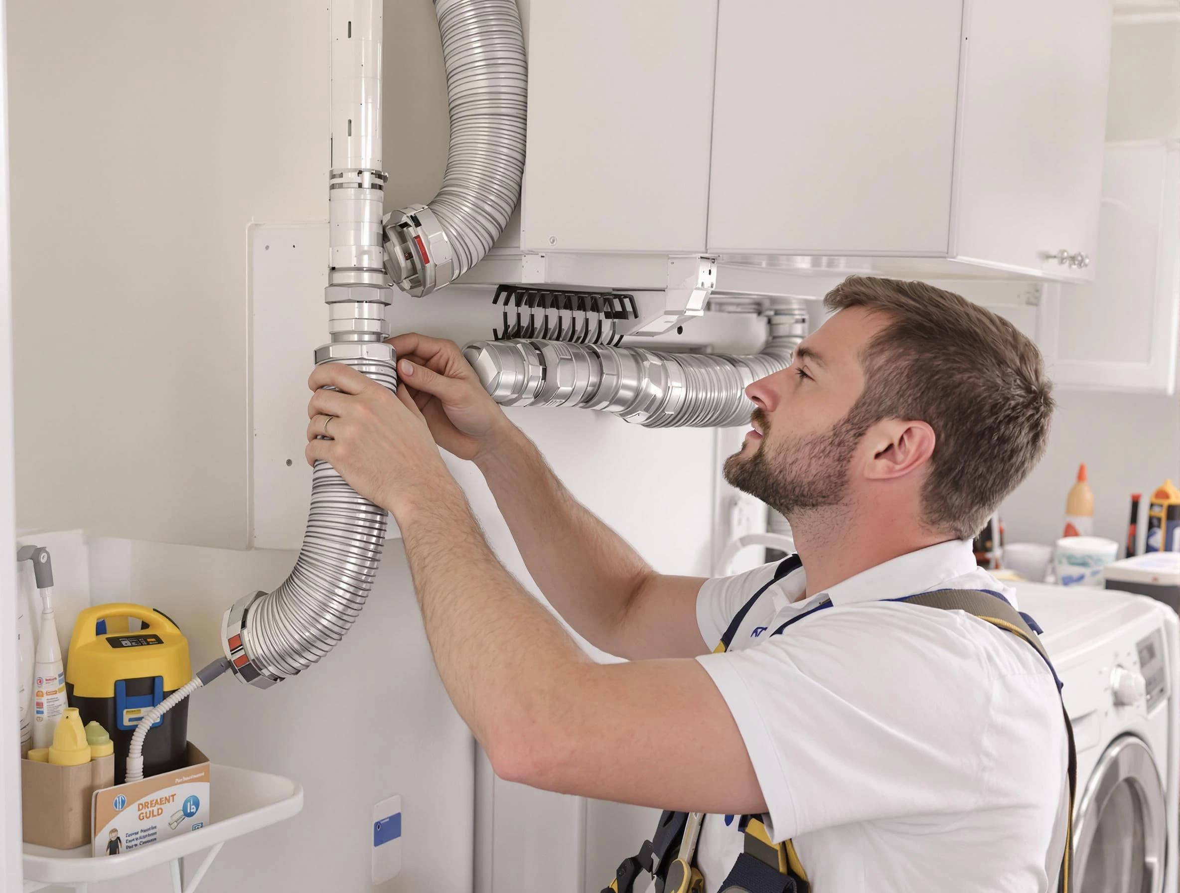 Professional dryer vent repair and installation by Norcross Dryer Vent Cleaning in Norcross