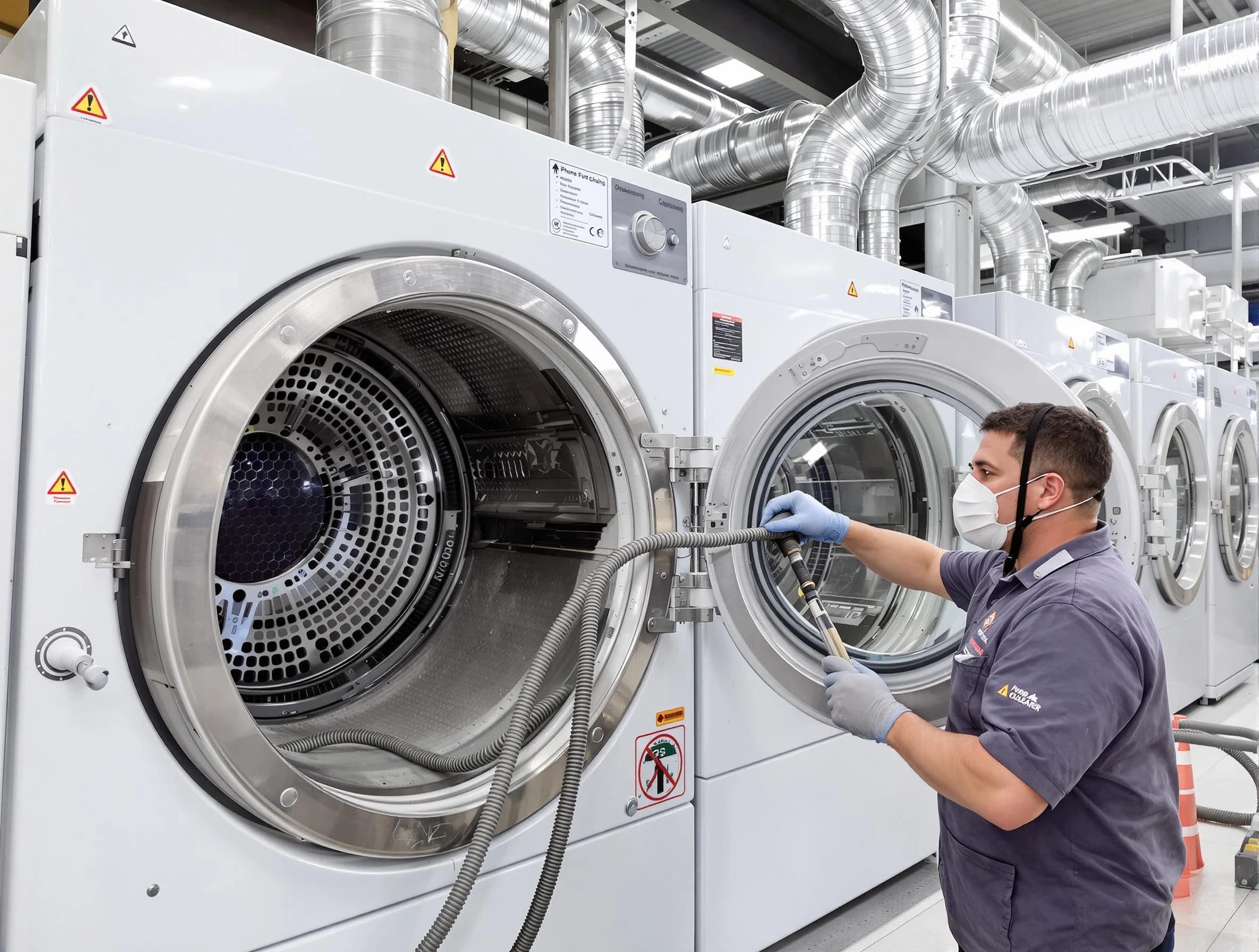 Industrial-grade dryer vent cleaning by Norcross Dryer Vent Cleaning in Norcross