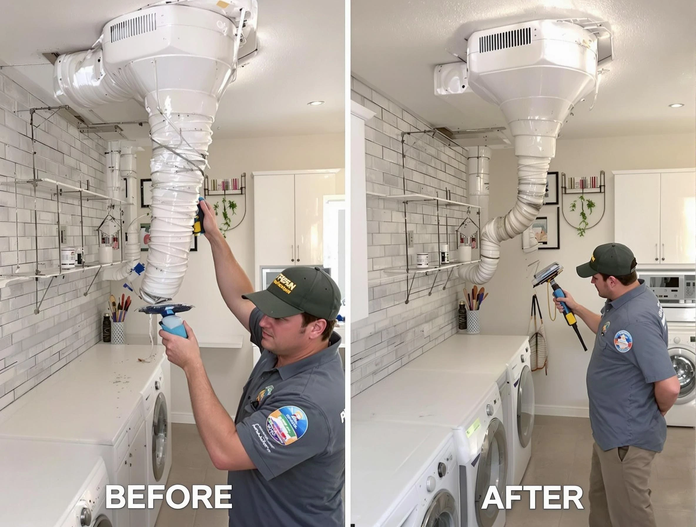 Professional dryer exhaust vent cleaning by Norcross Dryer Vent Cleaning in Norcross